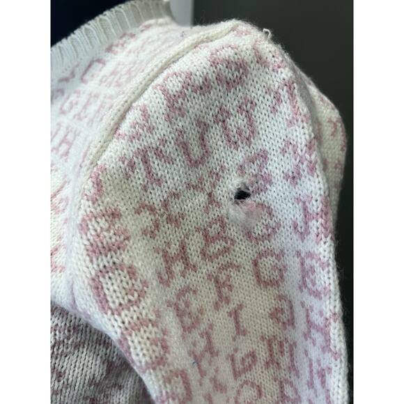 Vintage Mallard’s Point Alphabet Sheep Sweater Small - Picture 8 of 10